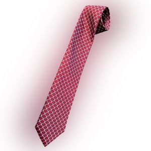 😎 Brooks Brothers burgundy 100% pure silk tie in excellent condition
